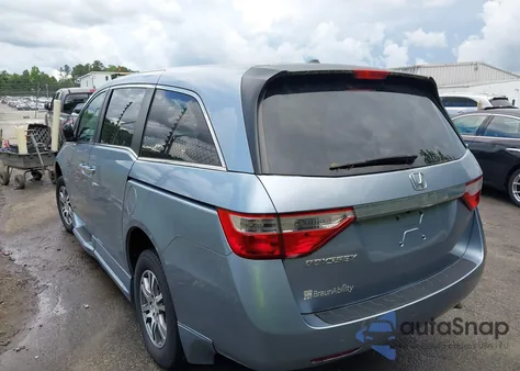 2012 Honda Odyssey Ex-L from USA, damaged, VIN 5FNRL5H64CB010282